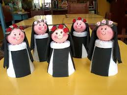 Dia De Santa Rosa De Lima Preschool Art Sewing Embroidery Designs Kids