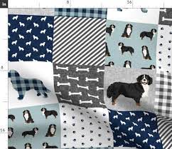 Certain dogs will spawn in certain biomes, such as huskies in snowy biomes, and bernese mountain dogs in mountain biomes. Spoonflower Fabric Bernese Mountain Dog Pet Quilt Cheater Wholecloth Dogs Portrait Printed On Petal Signature Cotton Fabric By The Yard Sewing Quilting Apparel Crafts Decor Amazon Ca Home