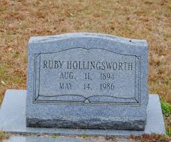 Ruby Hollingsworth (1894-1986)