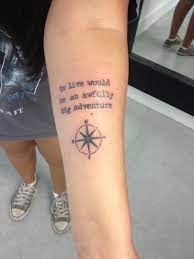Actually compass designs are meaningful and the tattoo designs mean someone will see in distance and never lose the directions. Reading And Fangirling I Got My Tattoo Today For Anyone Who Cares To See