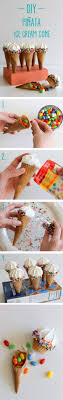 Diy Pinata Cones Diy Pinata Snacks Fur Kinder Kinder Geburtstag