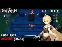 Genshin Impact How To Clear Puzzle Treasure In Lingju Pass Youtube