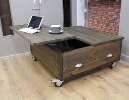 We can make it s… adjustable height coffee table. Adjustable Height Coffee Table Modern Industrial Hydraulic Etsy
