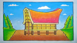 Berikut ini adalah cara menggambar rumah adat,menggambar rumah honai, menggambar dan mewarnai rumah adat adapun. Cara Menggambar Dan Mewarnai Rumah Adat Tongkonan Belajar Menggambar Rumah Adat Toraja Youtube