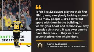 If pastrnak continues at this pace, we're likely to hear more mentions of. Nhl Public Relations Auf Twitter David Pastrnak Scored The Second Playoff Hat Trick Of His Nhl Career Also Game 2 Of 2018 R1 As The Nhlbruins Opened Their Second Round Series With