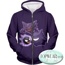 Free shipping on orders over $100. Pokemon Sweatshirts Ghastly Hunter And Gengar Cool Anime Sweatshirt Hoodiesbuy
