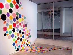 Painted Graphic Feature Walls Are Just Fab Wall Paint Designs Bedroom Wall Paint Wall Design