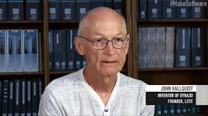 John Hallquist creator of the earliest crash test software, LS-DYNA  (originally called DYNA3D)