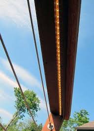 Top 60 Best Deck Lighting Ideas Outdoor Illumination Deck Lighting Cable Railing Deck Cool Deck