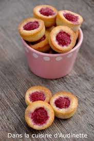 Bouchees Amande Framboises Dans La Cuisine D Audinette Recette Biscuit Recette Recette Dessert