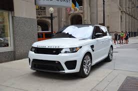 Used 2017 Land Rover Range Rover Sport Svr Chicago Il Range Rover Sport Range Rover Supercharged Expensive Sports Cars