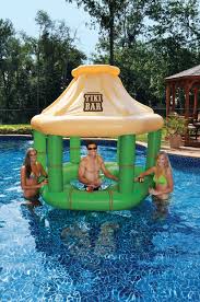 Schwimmende Tiki Bar Poolbar Tiki Bar Swimming Pool