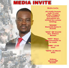 We did not find results for: Dennis Itumbi Hsc S Tweet Media Invite All Media Houses Tv And Radio Bloggers And Freelance Journalists Are Hereby Invited For Media Briefing By Hon Didmuswabarasa Barasa Mp Kimilili At His Rural Home In Nasianda Tomorrow