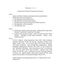 C = rp10.000 x 10 % = rp 1000 per lembar per tahun. Pertemuan 11 12 Pengelolaan Piutang Amp Pengeloaan Persedian Soal 1