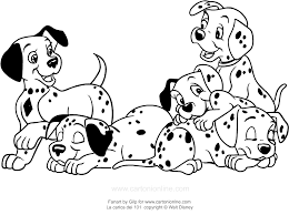 Share on facebook share on twitter share on google plus about steve anna koll. Drawing Puppies Of 101 Dalmatians Coloring Page