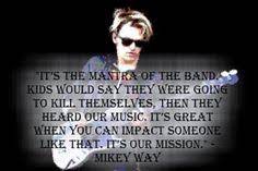 Michael james way (born september 10, 1980) is an american musician and actor. 32 Mikey Way Quotes Ideas Mikey Way My Chemical Romance Mcr