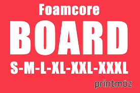 Foam Core Board What Are Common Sizes Thickness