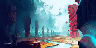 Strategy Game Gathers Bright Colors Deploys Pretty Art Art Environmental Art Environment Concept Art