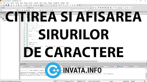 Comparatia se face de la inceputul sirurilor, caracter cu caracter cit timp cele doua caractere. Siruri De Caractere Invata Info