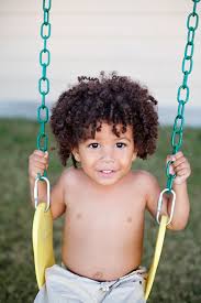 Comb it and allow pieces to fall naturally. Biracial Hair Care Routine For Kids