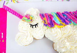Look how cute this bee hive cupcake cake is! How To Make A Unicorn Cupcake Cake Free Template Video