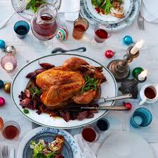 Christmas Turkey Mit Schalottengemuse Rezept Rezept Truthahn Rezept Rezepte Truthahn Braten