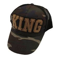 Erkek King Kamuflaj Cap Sapka Kamuflaj Sapka Spor