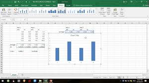 Plot Graph And Do T Test On Excel