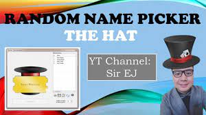 The Hat Random Name Picker Youtube