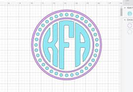 Download How To Make A Circle Monogram Free Monogram Svg Templates