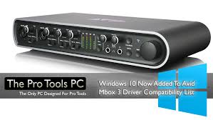 Avid Introduce Windows 10 Compatibility To 3rd Generation Mboxes