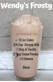 Wendy S Frosty Recipe Recipe In 2020 Frosty Recipe Lunch Smoothie Starbucks Recipes