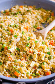 Make Cauliflower Stir Fry With Fresh Or Frozen Cauliflower In 15 Minutes It Is So Tasty Cauliflower Fried Rice Recipes Fried Cauliflower Healthy Family Meals