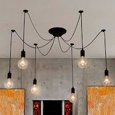 Baycheer Industrielampe Haengeleuchte Retro Industrie Lampe Schwarz Kueche Vintage Deckenleuchte Hohenverstellbar Podvesnye Lampy Potolochnye Lampy Svetilniki