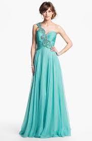Nordstrom Dresses Sherri Hill One Shoulder Embellished Chiffon Gown Available At Nordstrom Find More I Dresses Prom Dresses Long Black Prom Dresses Ball Gown