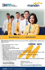 Check spelling or type a new query. Lowongan Kerja Bumn Bank Mandiri Tahun 2021 Untuk Pimpinan