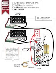 The seymour duncan pearly gates uses green and red for one coil, and the other uses black and white. 2 P Rail With Tripleshot Wiring Diagram Question Seymour Duncan User Group Forums