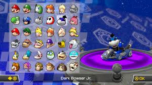 On your mario kart for wii game! Dark Bowser Jr Port Mario Kart 8 Mods