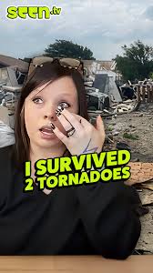 My husband saw one tornado, I saw the other, and they were both headed  straight for us..."