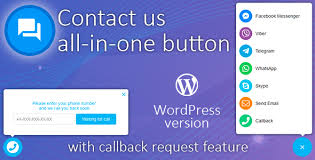 Contact Us All In One Button With Callback V1 7 7 Opensource Linux Software Programming Coding Null88 In 2020 Wordpress Plugins Plugins Buttons