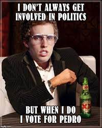 Vote For Pedro Memes Gifs Imgflip