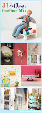 A large selection of diy dollhouse furniture and miniature kits, from the very basic to intricate designs. Doll House Furniture Ideas A Roundup Of Diy Doll House Furniture Tutorials