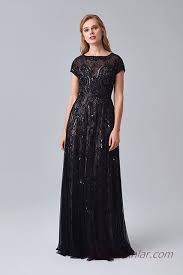 2019 Abiye Elbise Modelleri Siyah Uzun Kisa Kollu Islemeli 2019 Siyah Abiye Aksamustu Giysileri Ve The Dress