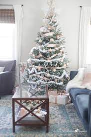 12 x rose gold snowflakes christmas tree decorations xmas star hanging g3164 uk. 69 Unique Christmas Tree Decorating Ideas And Pictures 2020