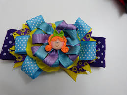 Flores Monos O Lazos En Cintas Para El Cabello Paso A Paso No 319 Ma Manualidades Lazos De Cinta Accesorios Para Cabello De Ninas