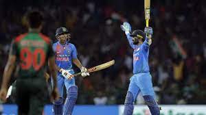 Dinesh karthik made his debut before dhoni. On This Day Dinesh Karthik Heroics Help India Stun Bangladesh In Nidahas Trophy Final Sports News