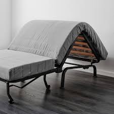 Upholstered in high quality, durable and easy to care faux. Lycksele Lovas Ransta White Chair Bed Ikea