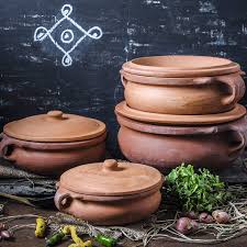Earthenware cooking clay utensils is a perfect choice for moroccan healthy recipes. Amazon Com Ancient Cookware Clay Cookware