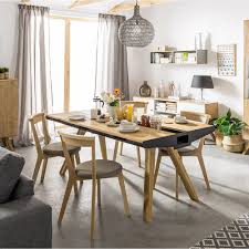 Or bring home some modern style for your urban abode. Vox Nature Oak Dining Table With Drawers And Built In Trivet Vox Cuckooland