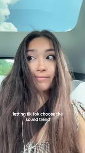 Letting TikTok Choose the Sound Trend for Selfies